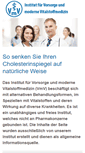 Mobile Screenshot of cholesterinspiegel-senken.info